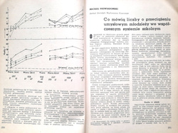 Miesięcznik Kultura Fizyczna kwiecień 1962. Numer specjalny z okazji 15-lecia AWF w Polsce