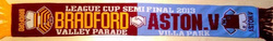 Szalik Bradford City - Aston Villa Birmingham Półfinał Pucharu Ligi Angielskiej 2013