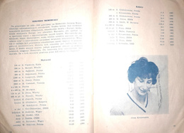 Program XII Międzynarodowe Zawody Lekkoatletyczne o Memoriał Janusza Kusocińskiego (1966)