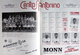 AC Bellinzona. Informator sezon 1997-1998