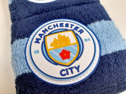 Opaska sportowa na rękę Manchester City - zestaw 2 sztuk (produkt oficjalny)