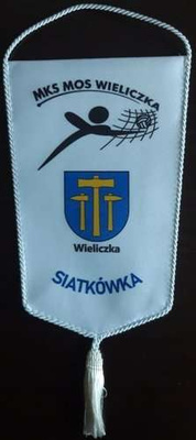 Proporczyk MKS MOS Wieliczka piłka siatkowa