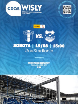 Program mecz Wisła Płock - Bruk-Bet Termalica Nieciecza I liga (19.8.2024)