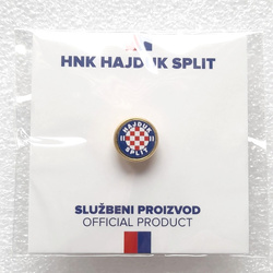 Odznaka Hajduk Split herb, mała (produkt oficjalny)