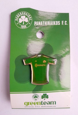 Odznaka Panathinaikos Ateny mini koszulka (produkt oficjalny)