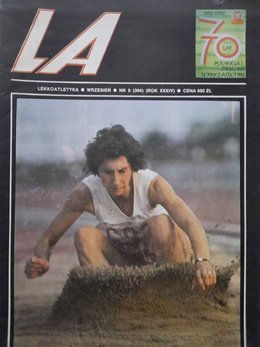 Miesięcznik Lekkoatletyka 1989 (9 numerów)