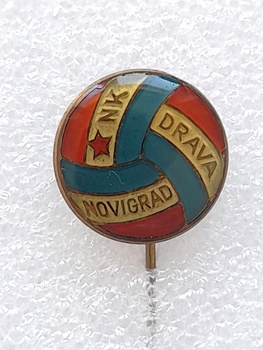 Odznaka NK Drava Novigrad (Chorwacja, epoksyd)