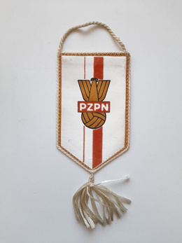 Proporczyk Polski Związek Piłki Nożnej stary (PRL)
