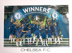 Zdjęcie w ramce Chelsea Londyn - Zwycięzca Ligi Mistrzów 2020/2021 (produkt oficjalny)
