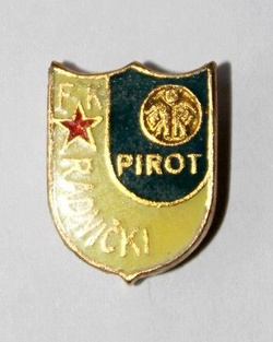 FK Radnički Pirot (polewa epoksydowa; z sygnaturą)