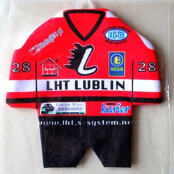 Mini koszulka-zawieszka LHT Lublin (hokej na lodzie)