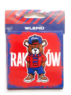 Naklejki wlepki RKS Raków Częstochowa - zestaw 20 sztuk (produkt oficjalny)