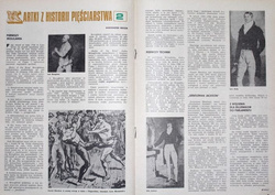 Miesięcznik Boks - Rok 1972 (11 numery)