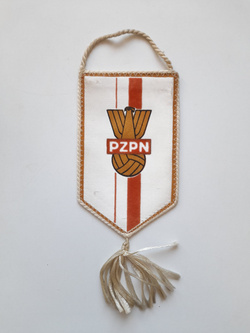 Proporczyk Polski Związek Piłki Nożnej stary (PRL)