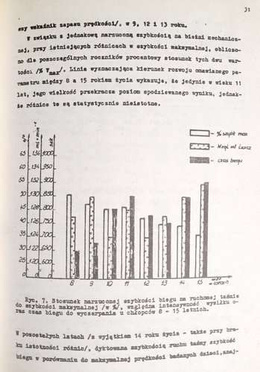 Dynamika zmian cech motoryki, wydolności aerobowej, funkcji układu oddechowego i krążeniowego oraz równowagi kwasowo-zasadowej