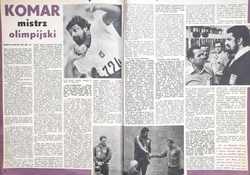 Magazyn Sportowiec - Rocznik 1972 (kompletny, nieoprawiony)