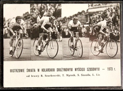 Pocztówka Mistrzowie Świata w kolarskim drużynowym wyścigu szosowym (1973)