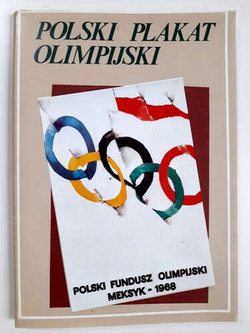 Pocztówki Polski plakat olimpijski - zestaw 9 sztuk w etui