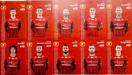 Zdjęcia drużyna RTS Widzew Łódź sezon 2022-2023 (produkt oficjalny) - 25 sztuk