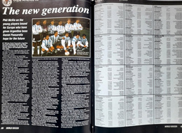 Miesięcznik World Soccer Rocznik 1995 (kompletny, oprawiony)