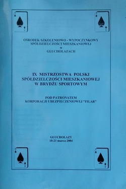 IX Mistrzostwa Polski spółdzielczości mieszkaniowej w brydżu sportowym