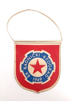 Proporczyk RK Radnicki Belgrad piłka ręczna (mały)