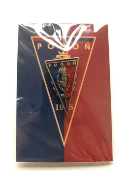 Odznaka Pogoń Szczecin herb lakierowana (produkt oficjalny)