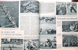 Tygodnik Stadion Czechosłowacja Rocznik 1957 (kompletny 52 numery, oprawiony)