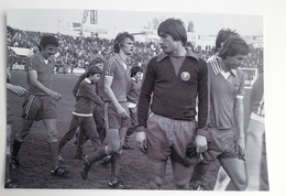 Zdjęcie Piłkarze Widzew Łódź po meczu z PSV Eindhoven, Puchar UEFA (1977)