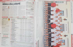 Skarby kibica liga polska jesień 2010/2011 - podsumowanie sezonu 2011/2012 (Przegląd Sportowy, 12 numerów, oprawione)