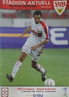Program, VFB Stuttgart - Rapid Bukareszt, Puchar UEFA (14.12.2005)