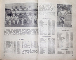 Futbol 1986. Bułgarski Rocznik Piłkarski