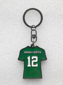 Brelok Górnik Łęczyca mini koszulka (produkt oficjalny)