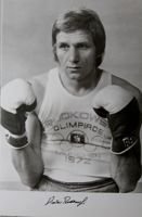Pocztówka Wiesław Rudkowski (boks) - Mistrz Polski 1975 w wadze lekkośredniej