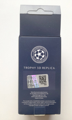 Miniatura Puchar UEFA Liga Mistrzów Finał Monachium 2025, Paris Saint-Germain - Inter Mediolan (produkt oficjalny)