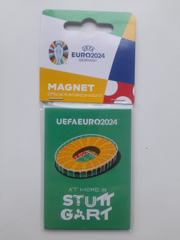 Magnes miasto-gospodarz Stuttgart UEFA Euro 2024 Niemcy (produkt oficjalny)