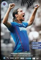 Program meczowy Rangers - Forfar Athletic 03.12.2013 Ready