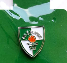 Odznaka BC Żalgiris Kowno koszykówka (produkt oficjalny)