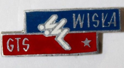 GTS Wisła Kraków sekcja pływacka (emalia)