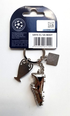 Brelok miniatura Pucharu Liga Mistrzów  i but charms (produkt oficjalny)