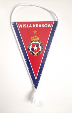 Proporczyk Wisła Kraków z herbem (produkt oficjalny)