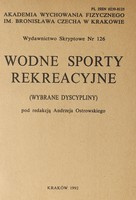 Wodne sporty rekreacyjne