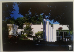 Pocztówka Muzeum Olimpijskie w Lozannie