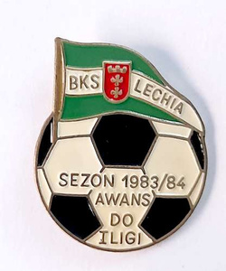 Odznaka BKS Lechia Gdańsk - sezon 1983-84 awans do I ligi