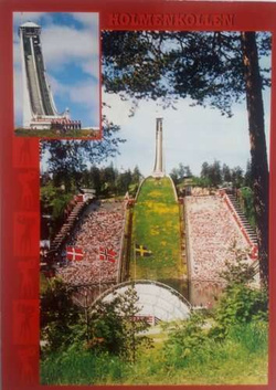 Pocztówka Skocznia narciarska Holmenkollen