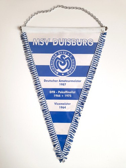 Proporczyk MSV Duisburg duży
