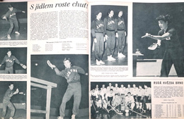 Tygodnik Stadion Czechosłowacja Rocznik 1957 (kompletny 52 numery, oprawiony)