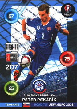 Peter Pekarik - Słowacja (nr 192 - Team Mate)