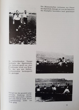 Program Niemcy - Szwajcaria mecze z lat 1950/51 - reprint