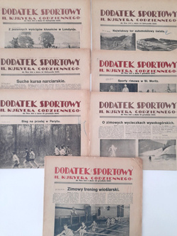 Dodatek Sportowy Ilustrowanego Kuryera Codziennego - 19 numerów (sierpień-grudzień 1926)